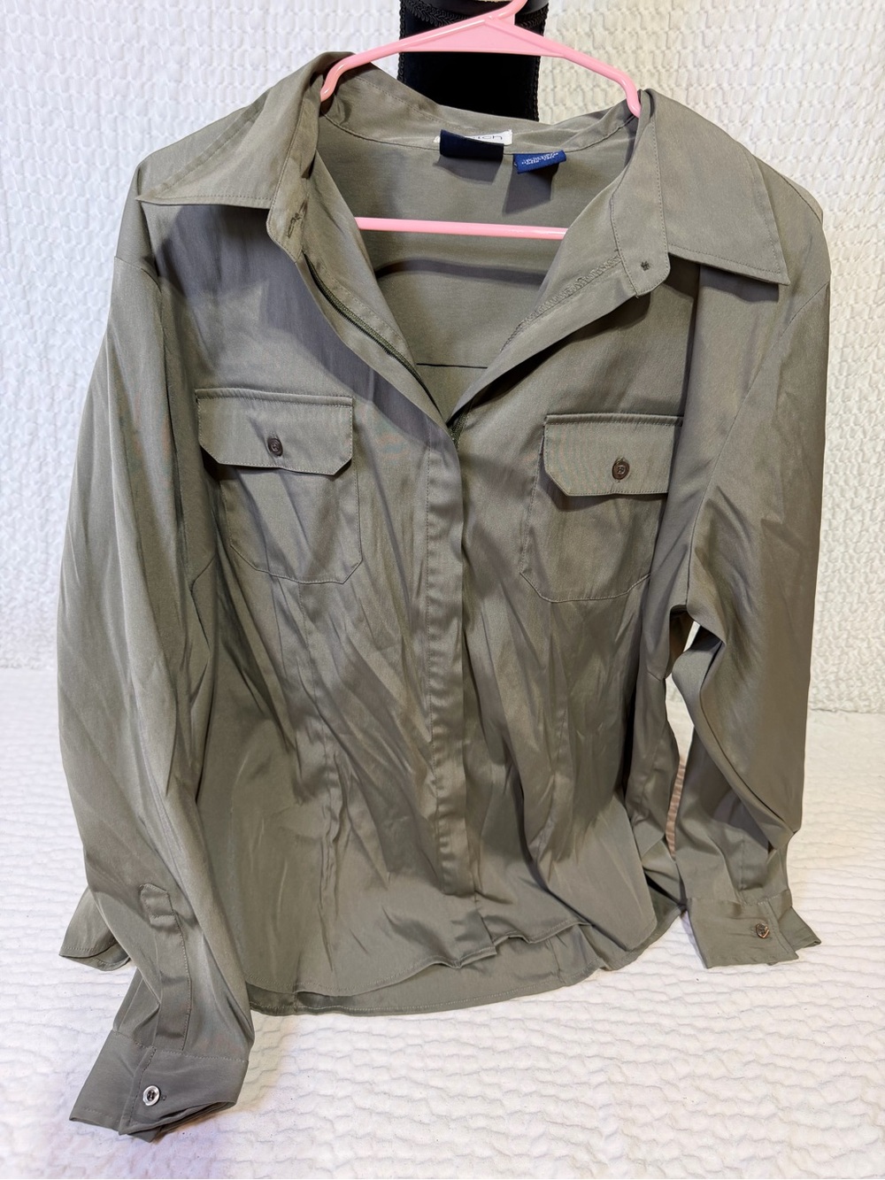 DC Olive Green Utility Shirt Jacket
